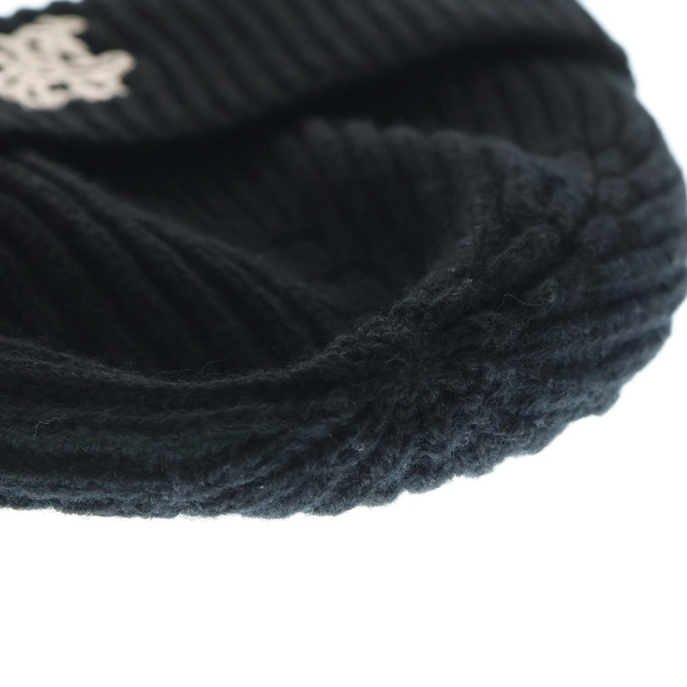 KAMIYA(カミヤ) ×CA4LA KMY Beanie カシラ KMYビーニー ロゴ刺繍ニットキャップ G15CA105 ブラック