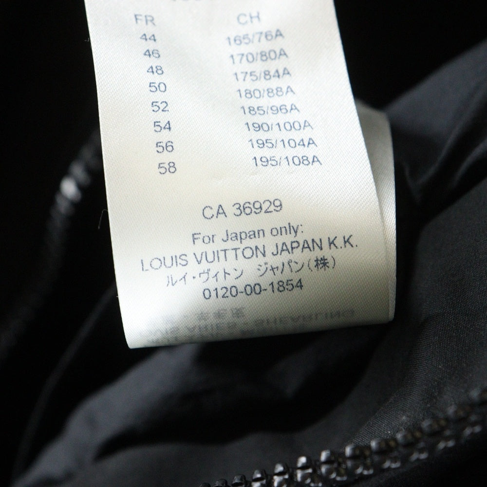 LOUIS VUITTON(ルイヴィトン) 20SS Boa Switching Down Coat ボアスウィッチングダウンコート ボア切り替えフーデットダウンコート RM201M RRY HIK08W ブラック