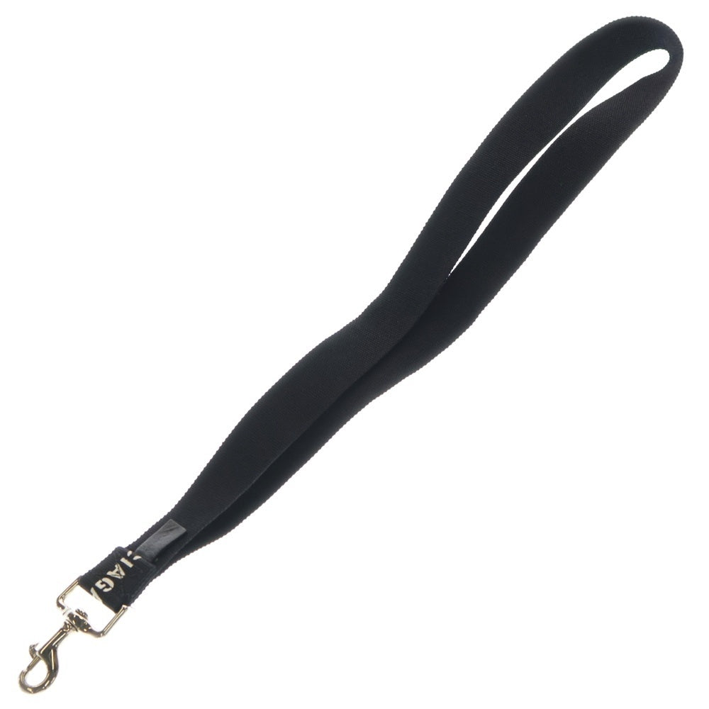 BALENCIAGA(バレンシアガ) Neck Strap ネックストラップ ロゴプリントネックストラップキーホルダー ランヤード ブラック