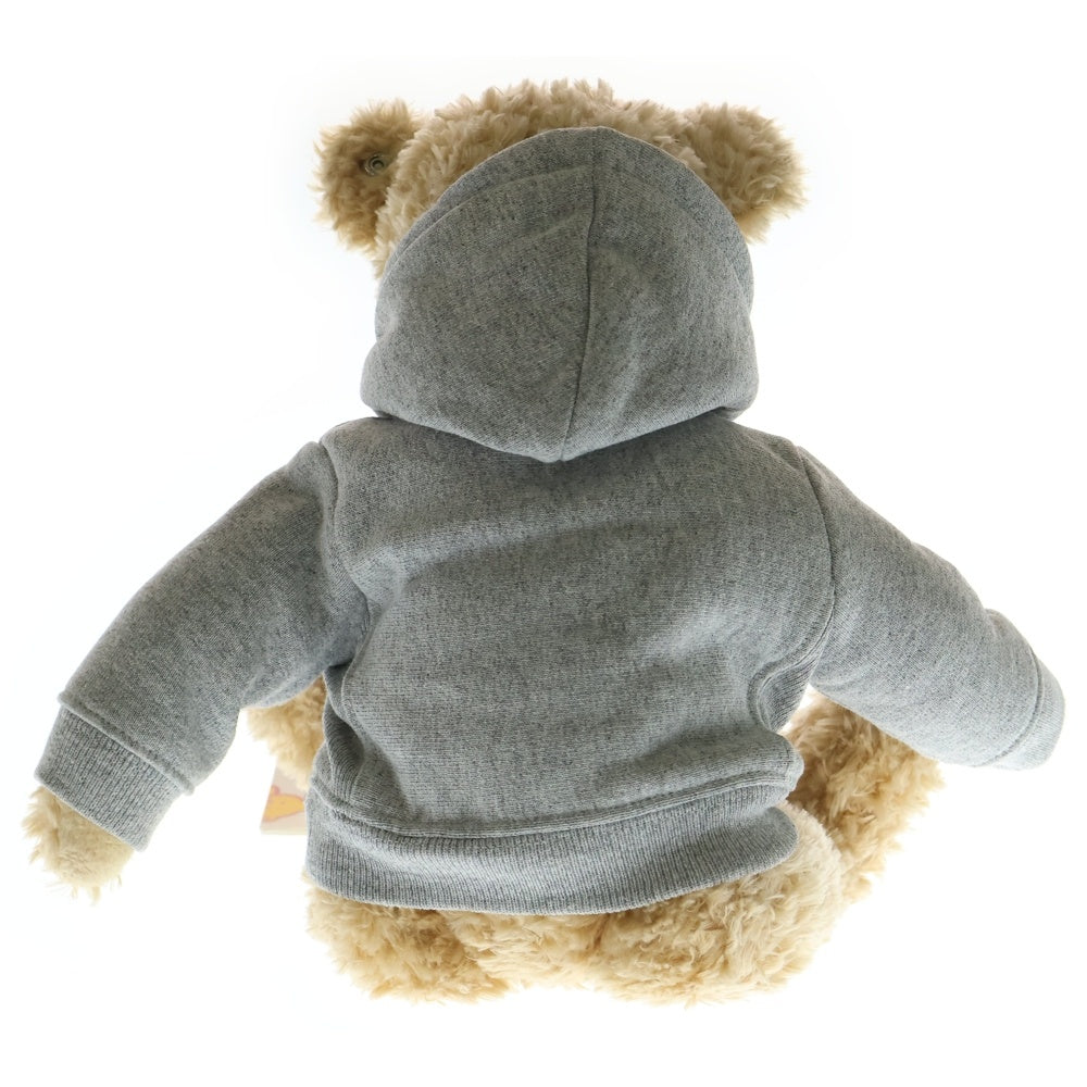 SUPREME(シュプリーム) 18AW ×Steiff Elmar Bear シュタイフ エルマーベア ボックスロゴフーデットスウェットシャツテディベア ぬいぐるみ グレー/ブラウン