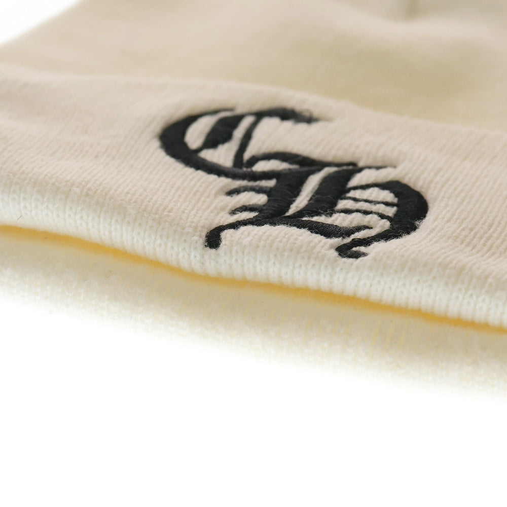 クロムハーツ　新品　ワッチキャップ　CH刺繍ロゴ CHROME HEARTS(クロムハーツ) WATCH CAP ワッチキャップ CHロゴ刺繍