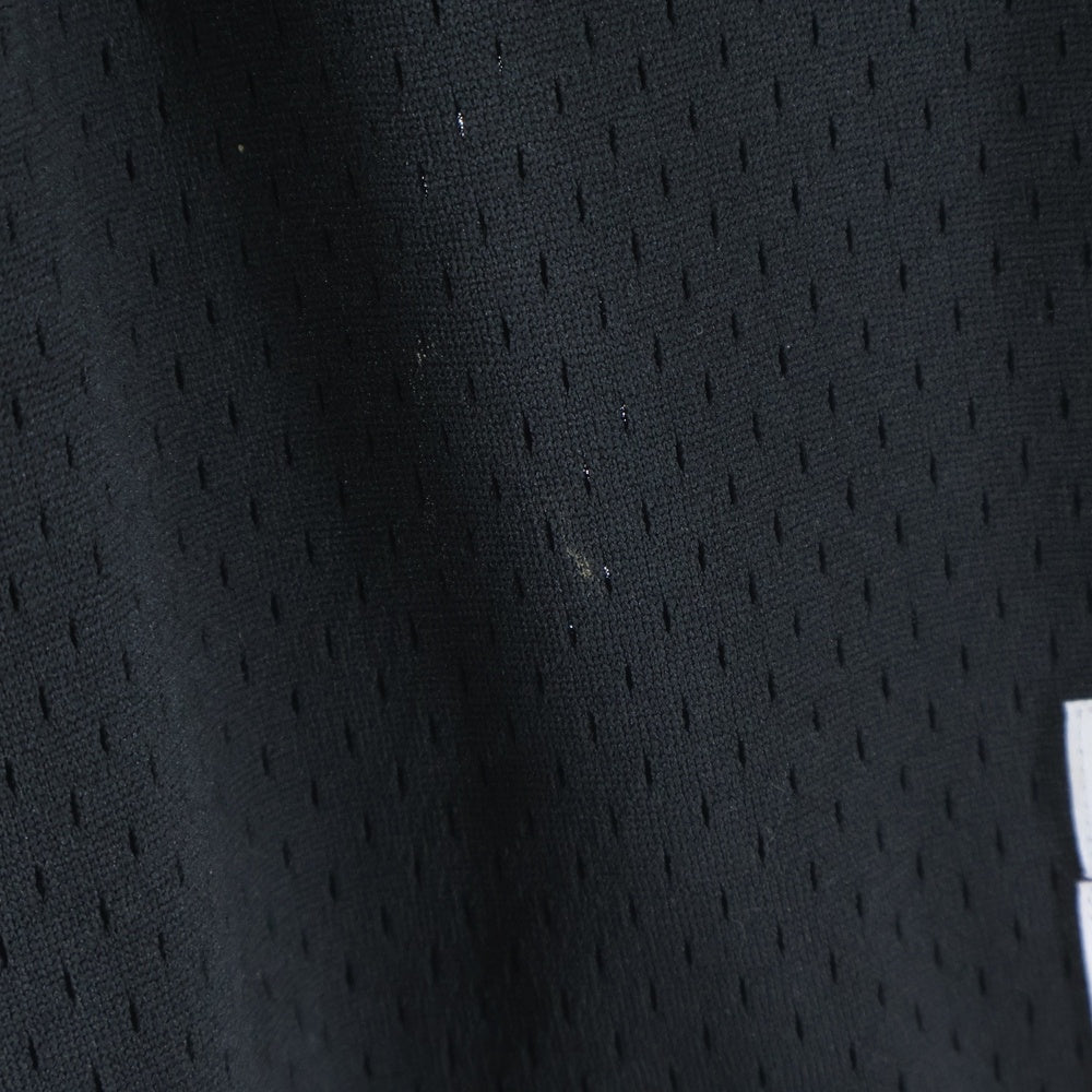 SUPREME(シュプリーム) 21SS Mitchell & Ness Basketball Short ミッチェル&ネスバスケットボールショート ロゴパッチメッシュハーフパンツ ブラック