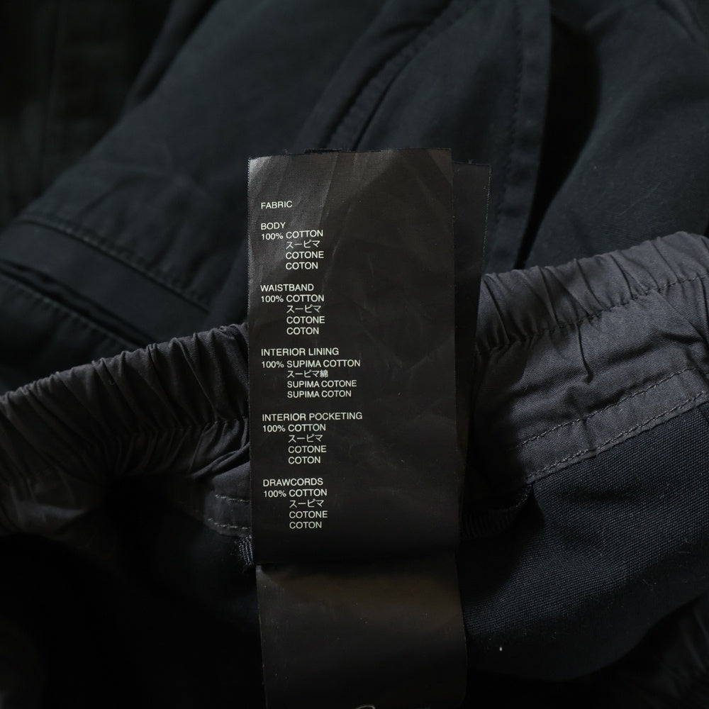 FEAR OF GOD(フィアオブゴッド) Seventh Collection Cargo Pant セブンスコレクションカーゴパンツ ドローストリングフラップポケットカーゴパンツ FG40-004 ブラック