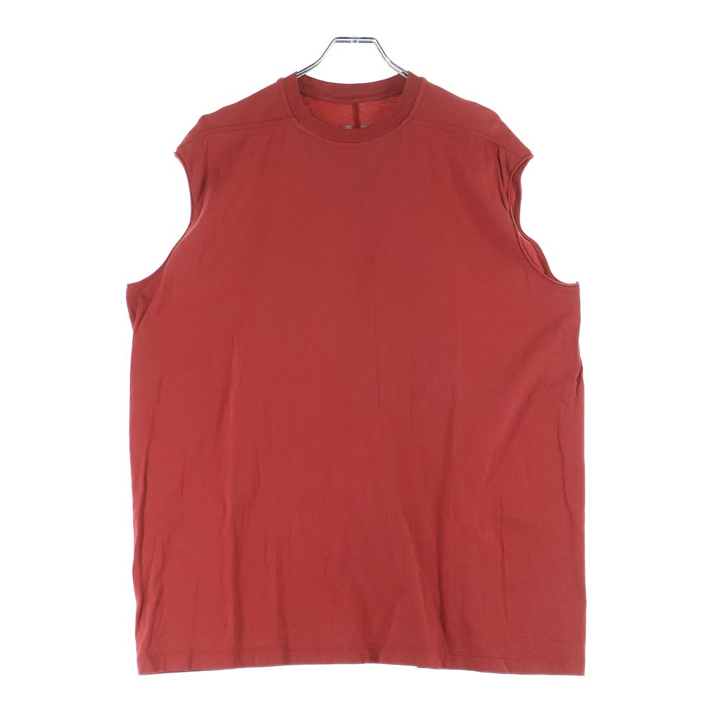Rick Owens(リックオウエンス) 21AW GETHSEMANE Tarp Tank Top ゲッセマネ期 タープタンクトップ クルーネックノースリーブカットソー RU02A5160-JA オレンジ