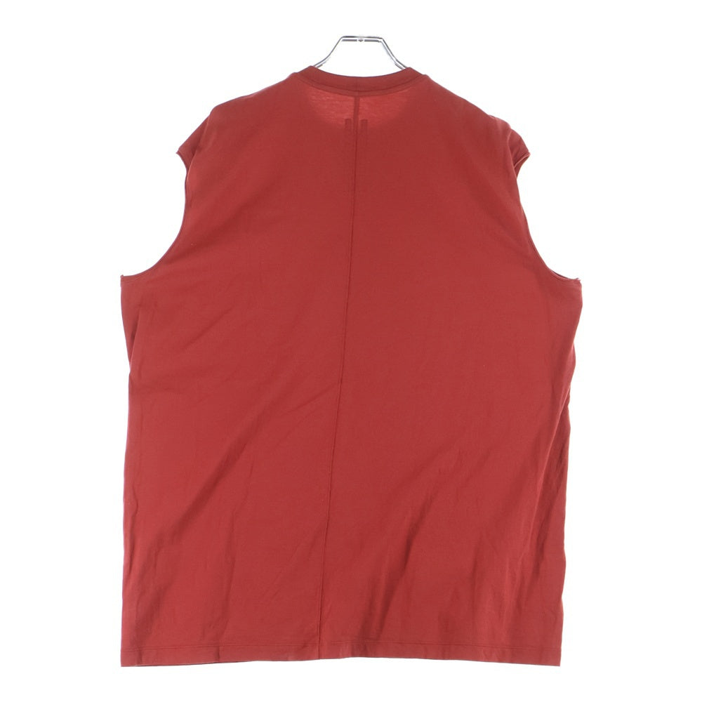 Rick Owens(リックオウエンス) 21AW GETHSEMANE Tarp Tank Top ゲッセマネ期 タープタンクトップ クルーネックノースリーブカットソー RU02A5160-JA オレンジ