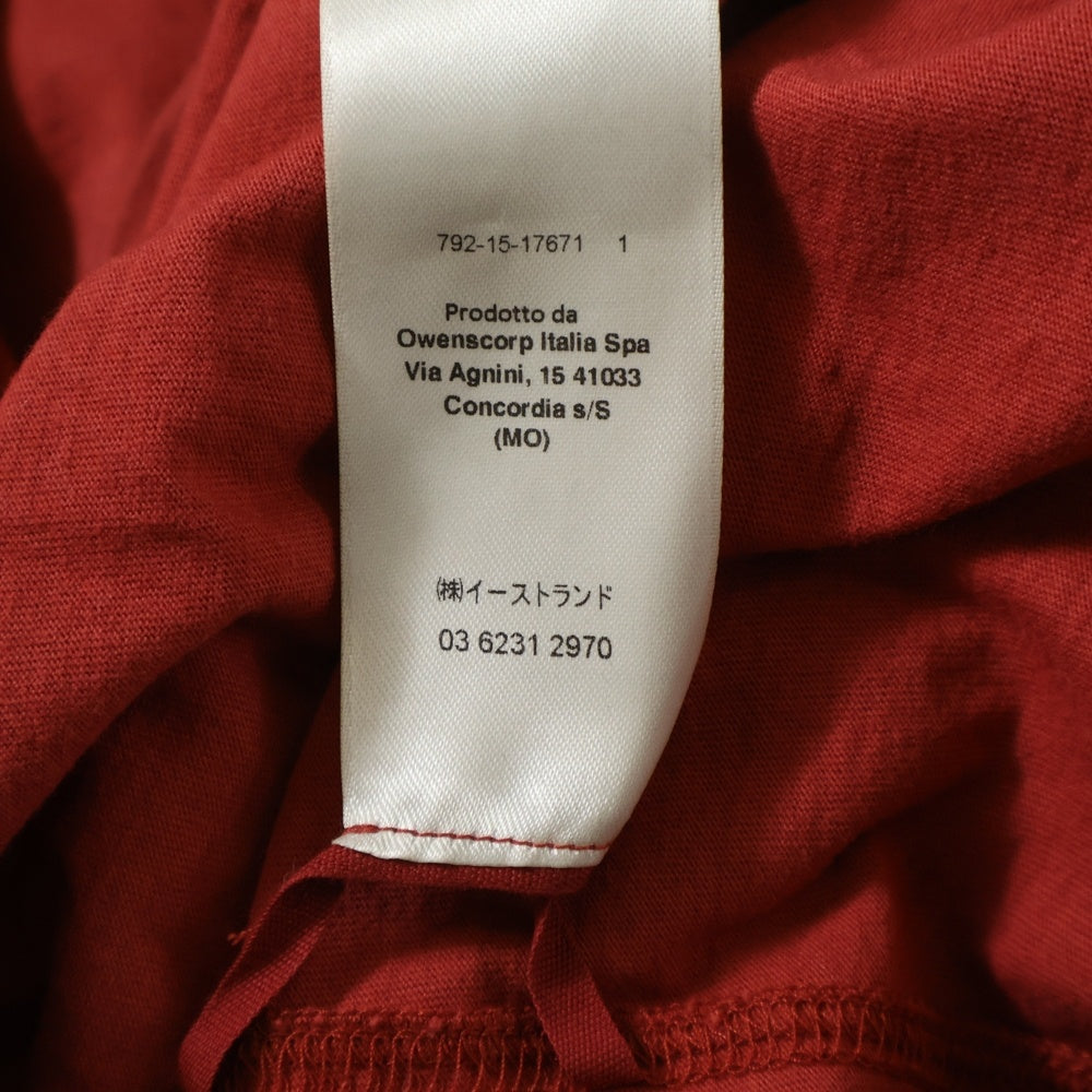 Rick Owens(リックオウエンス) 21AW GETHSEMANE Tarp Tank Top ゲッセマネ期 タープタンクトップ クルーネックノースリーブカットソー RU02A5160-JA オレンジ