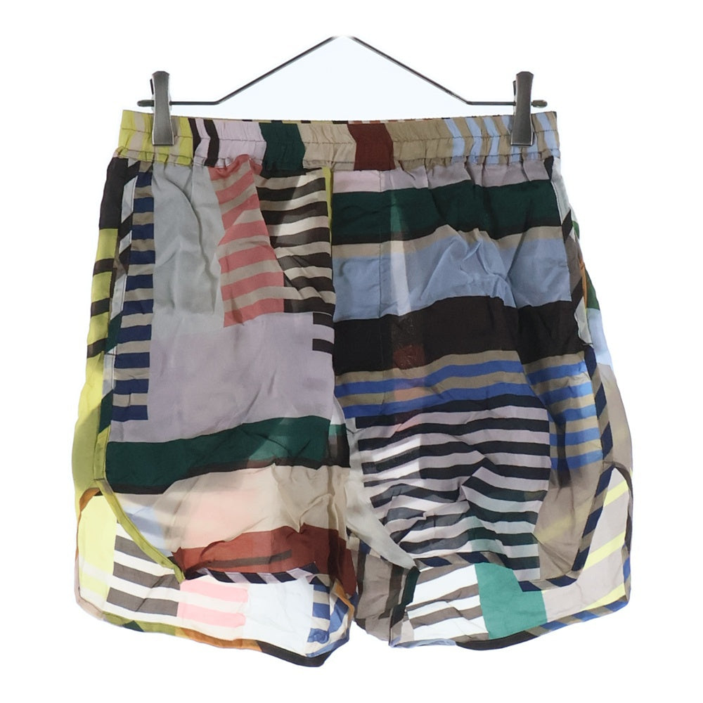 Rick Owens(リックオウエンス) 20SS Tecuatl Dolphin Boxer Shorts テクアトル期 ドルフィンボクサーパンツ ドローストリングサイドスリットハーフパンツ RU20S7382-JP1 マルチ