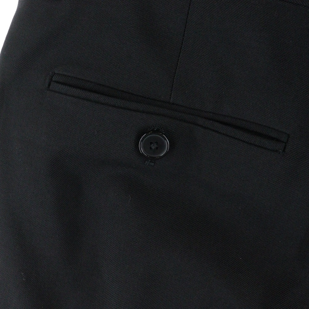 SAINT LAURENT PARIS(サンローランパリ) スラックス トラウザーズパンツ ブラック