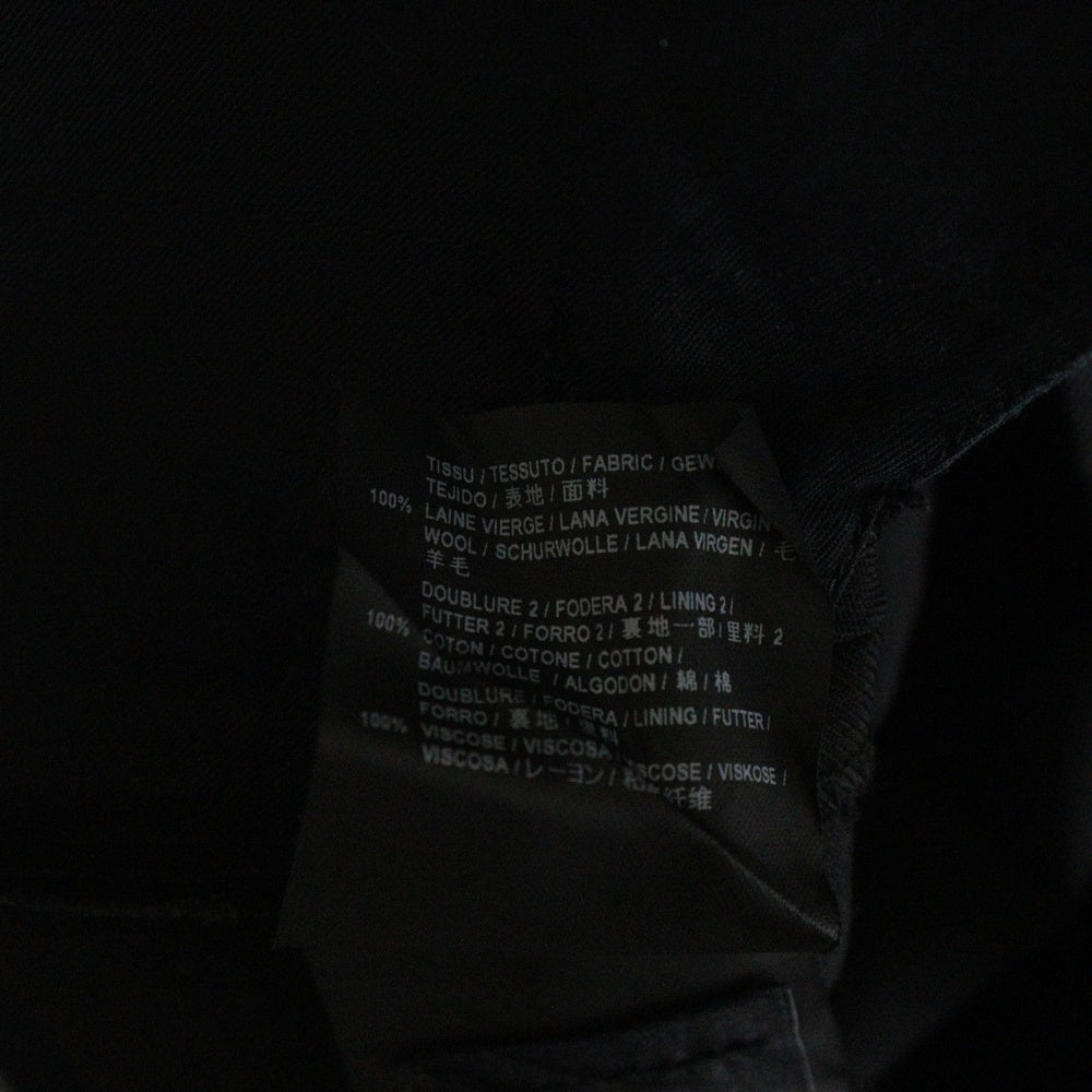 SAINT LAURENT PARIS(サンローランパリ) スラックス トラウザーズパンツ ブラック