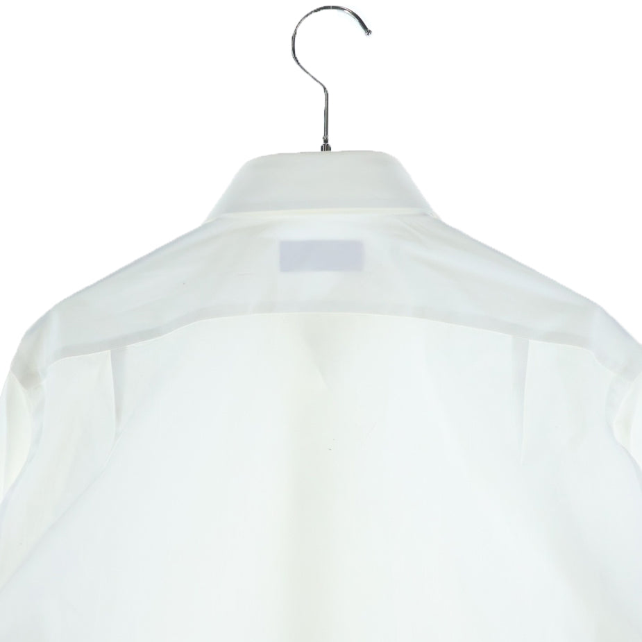 RALPH LAUREN PURPLE LABEL(ラルフローレン パープルレーベル) 90s 無地デザイン ボタンダウン 長袖シャツ ホワイト