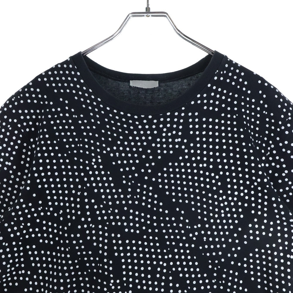 Christian Dior(クリスチャンディオール) ドット柄 半袖Tシャツ カットソー 733J603I8312 ブラック