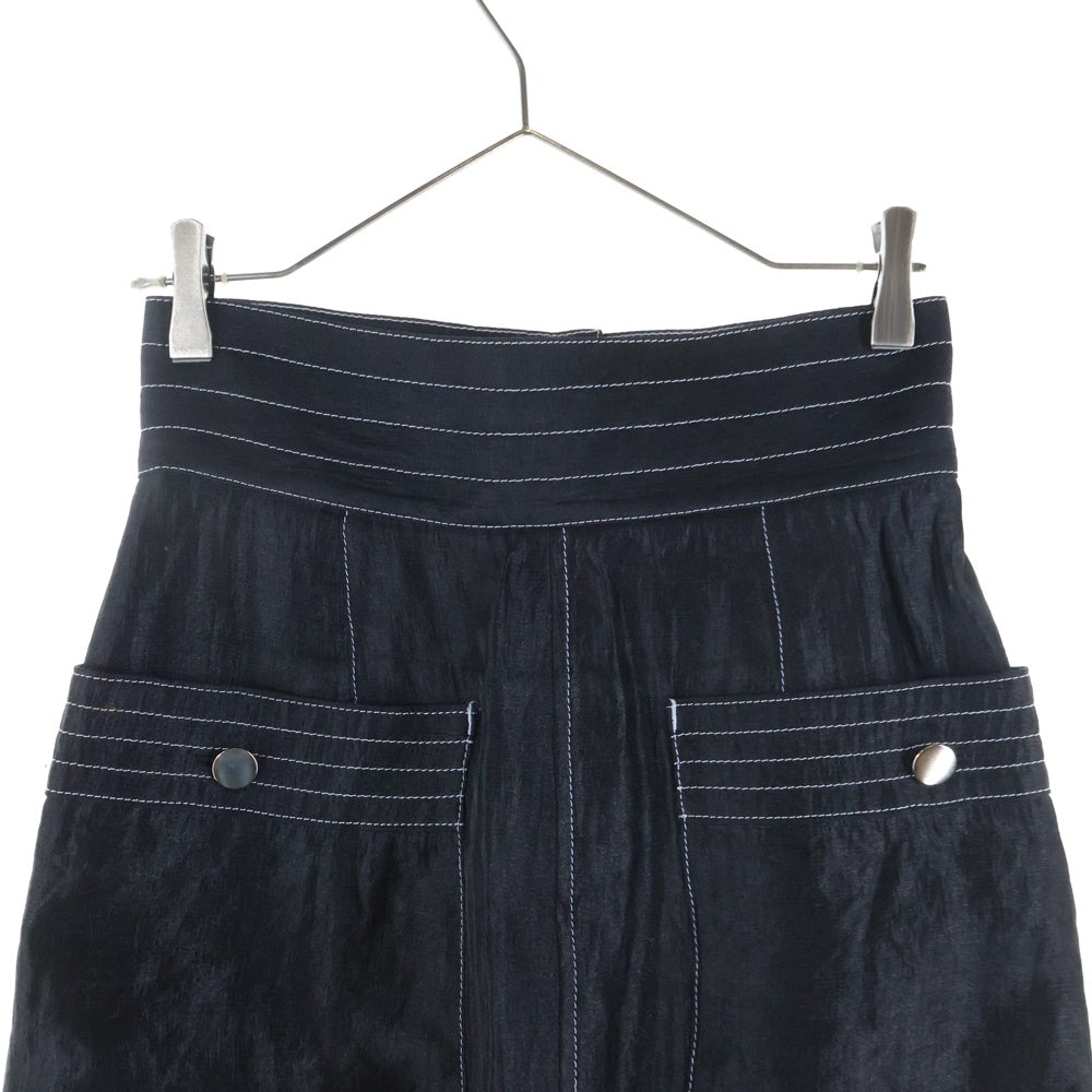 G.V.G.V.(ジーヴィジーヴィ) シースルーデザイン ロングスカート レディース GV1711082 ブラック