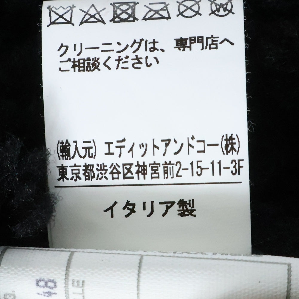 Cinquanta(チンクアンタ) ムートン ボア フライトジャケット アウター H-907 ブラック