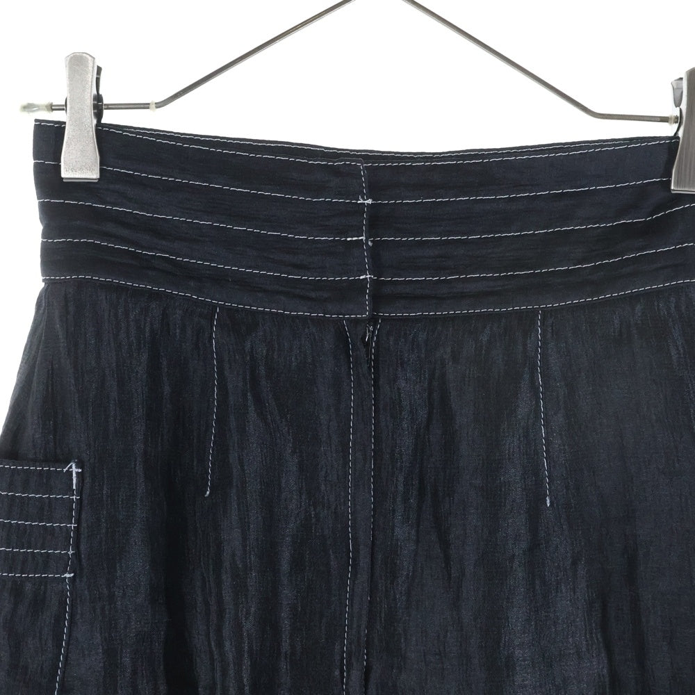 G.V.G.V.(ジーヴィジーヴィ) シースルーデザイン ロングスカート レディース GV1711982 ブラック