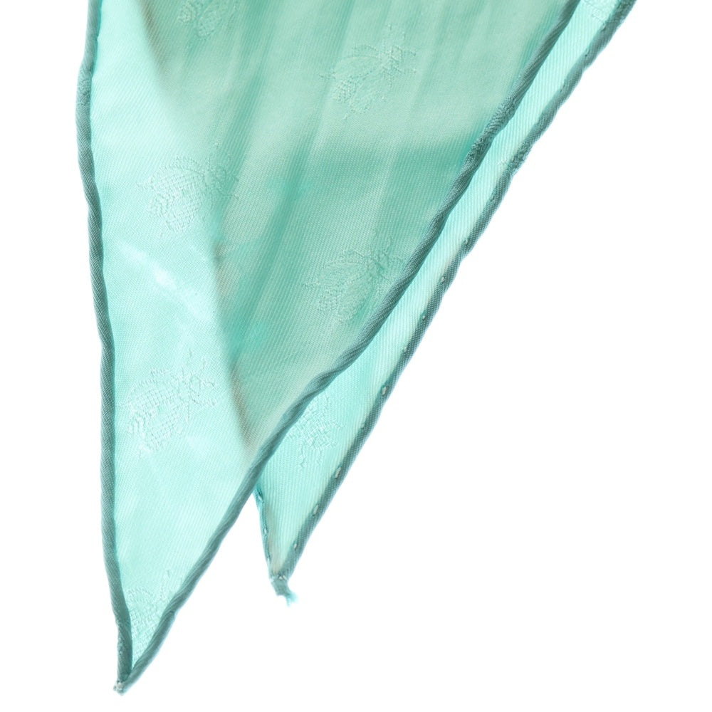 HERMES(エルメス) ロサンジュ シルク ビー スカーフ グリーン レディース