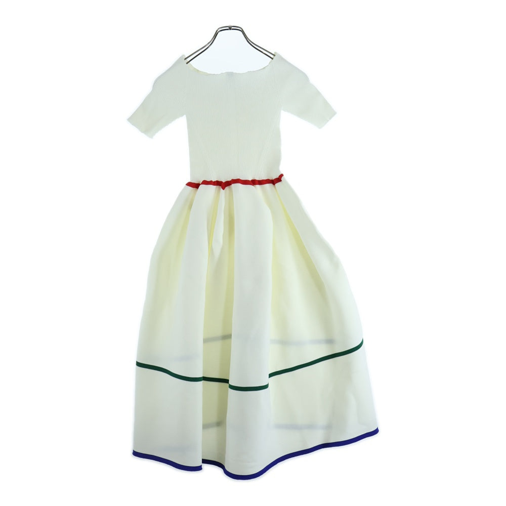 CFCL(シーエフシーエル) POTTERY HS OFF SHOULDER SHORT SLEEVE DRESS CF009KH102 オフショルダー ショートスリーブ ドレス ワンピース ホワイト レディース