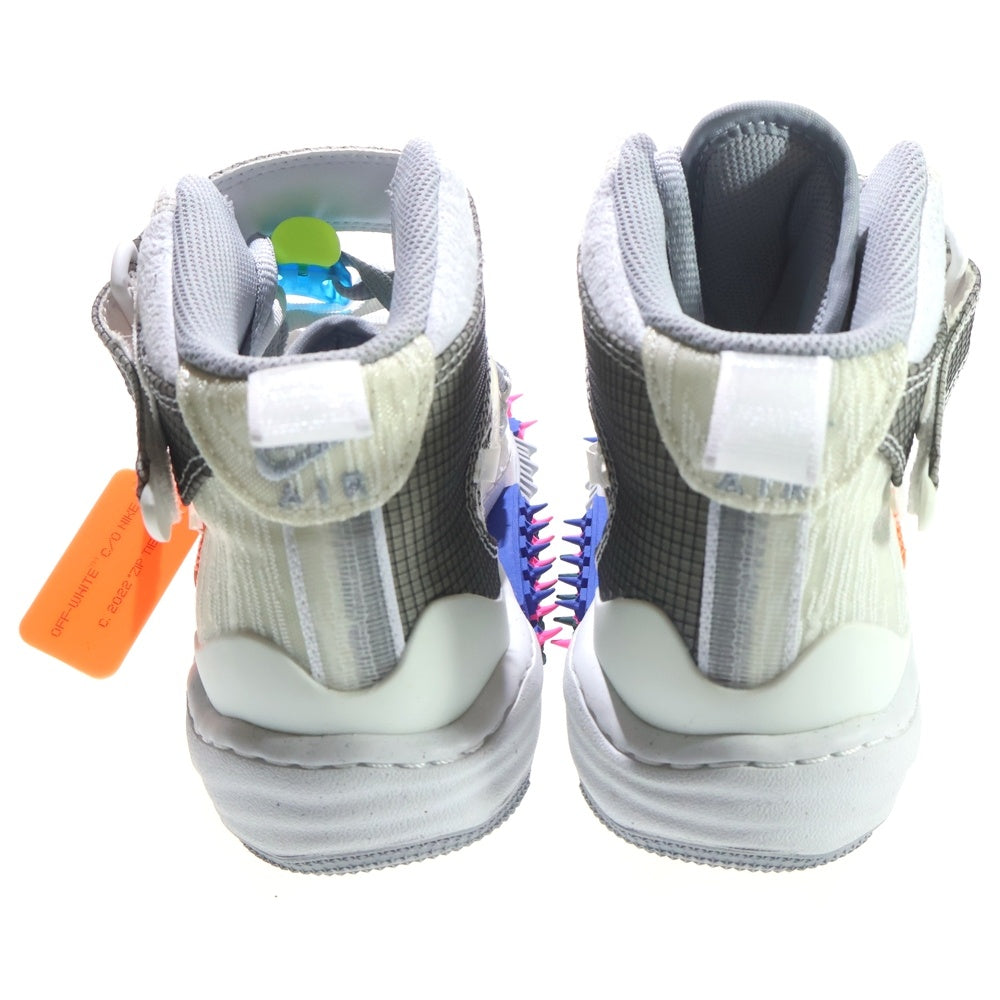 NIKE(ナイキ) ×OFF-WHITE AIR FORCE 1 MID SP DO6290-100 オフホワイト エアフォース1 ミッドカットスニーカー ホワイト レディース US6.5/24.5cm