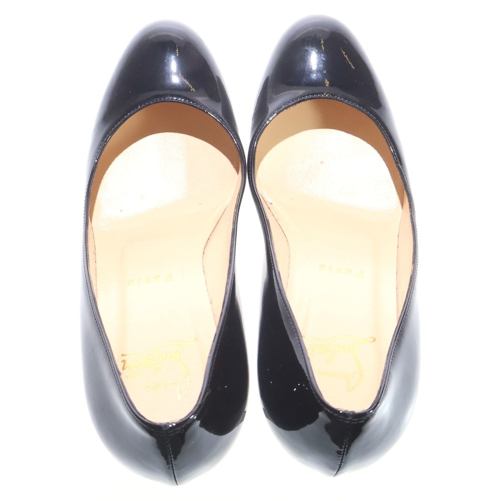 CHRISTIAN LOUBOUTIN(クリスチャンルブタン) ラウンドトゥ パンプス ハイヒール ブラック レディース