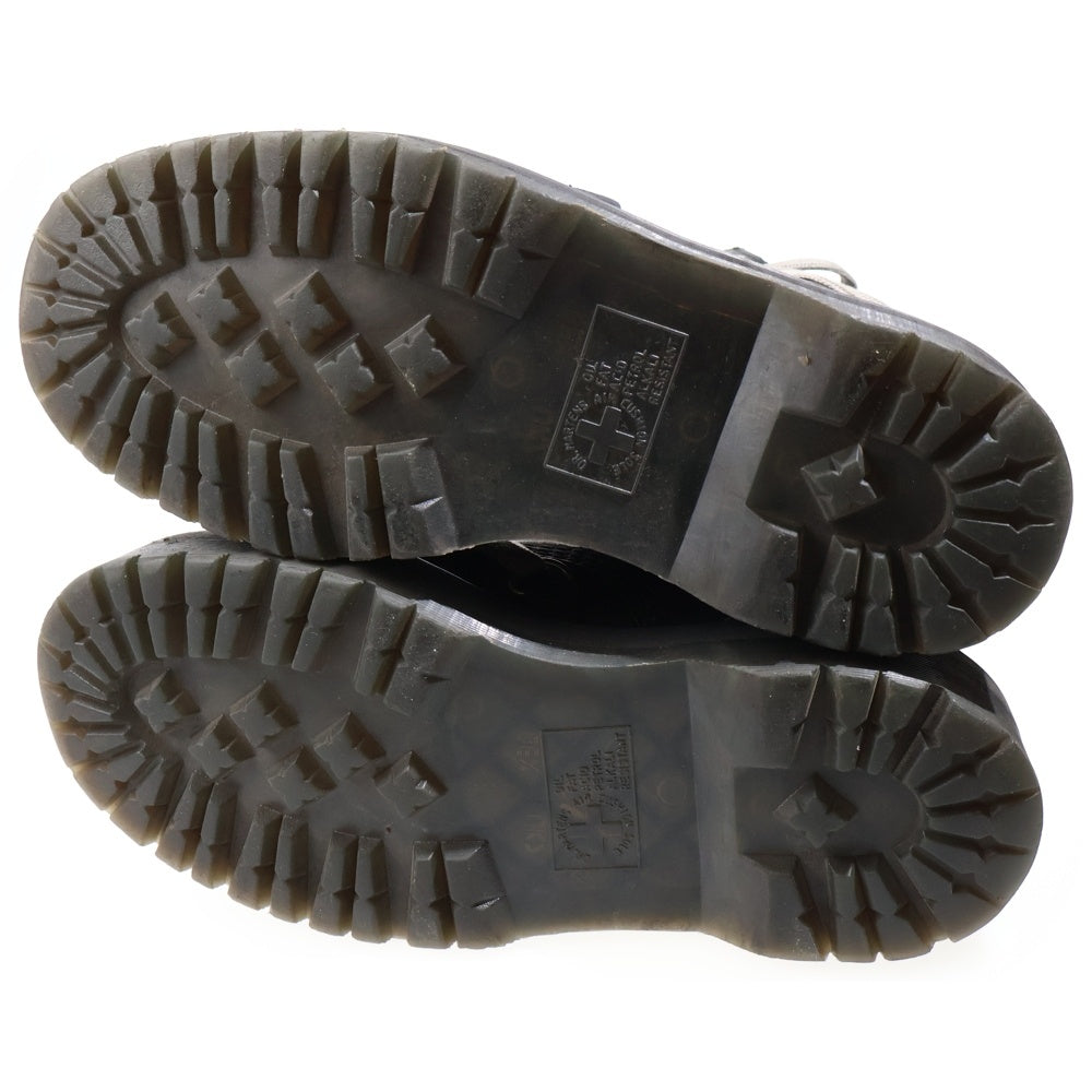 Dr.Martens(ドクターマーチン) 25AW ×Rick Owens 1460 Quad Sole Megalace Boots リックオウエンス クアッドソールメガレースブーツ サイドジップオーバーレーシングブーツ DM02E6812-8001