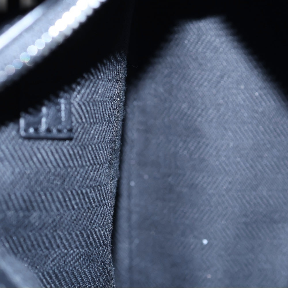 LOEWE(ロエベ) Puzzle Edge Small Bumbag パズルエッジスモールバムバッグ レザーウエストバッグ ショルダーバッグ B510EB1X03 ブラック レディース