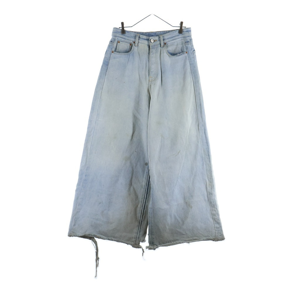 VETEMENTS(ヴェトモン) 23SS Plain Baggy Jeans ワイド バギーデニムパンツ インディゴ UE63PA305N
