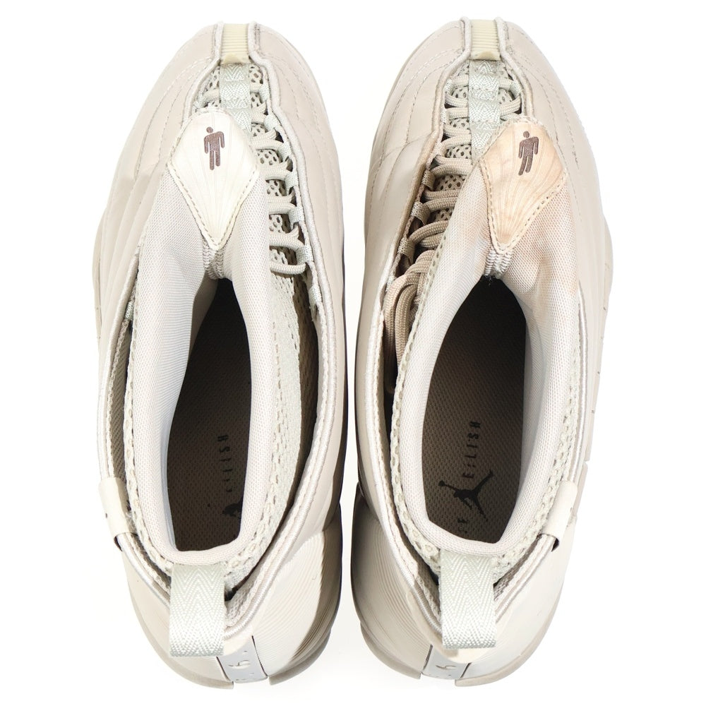 NIKE(ナイキ) ×Billie Eilish WMNS AIR JORDAN 15 SP ビリーアイリッシュ ウィメンズ エアジョーダン15 ハイカットスニーカー ベージュ U9.5/26.5cm DN2863-200 レディース