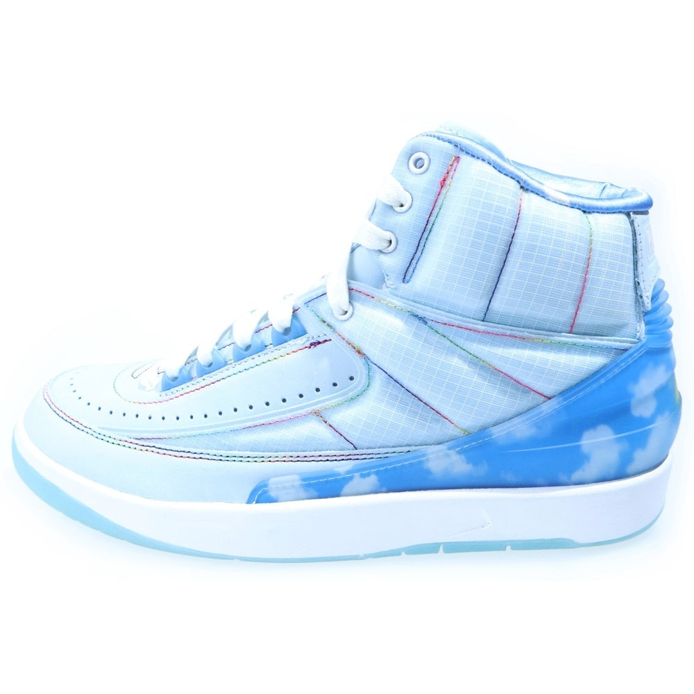 NIKE(ナイキ) ×J Balvin AIR JORDAN 2 RETRO SP J Balvin J.バルヴィン エアジョーダン2 レトロ SP ハイカットスニーカー ブルー US8/26cm DQ7691-419