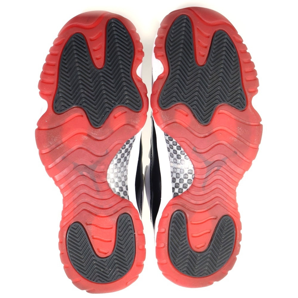 NIKE(ナイキ) AIR JORDAN 11 RETRO LOW CONCORD BRED エアジョーダン11 コンコルドブレッド ローカットスニーカー ホワイト/ブラック/レッド US8/26cm AV2187-160