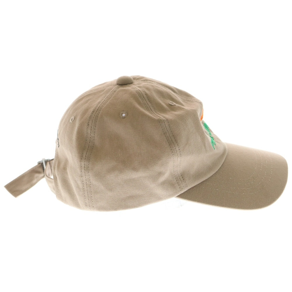 VAULTROOM(ボルトルーム) PING 4.00MS ロゴデザイン ベースボールキャップ 帽子 キャップ ベージュ