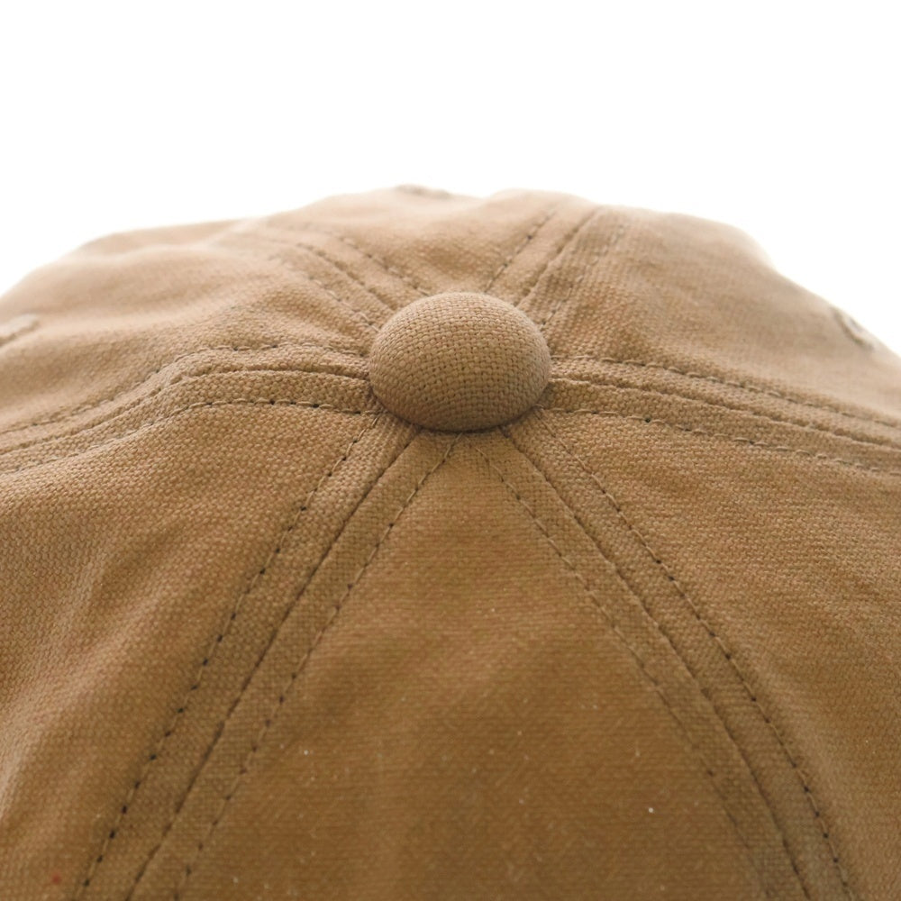 VAULTROOM(ボルトルーム) PING 4.00MS ロゴデザイン ベースボールキャップ 帽子 キャップ ベージュ