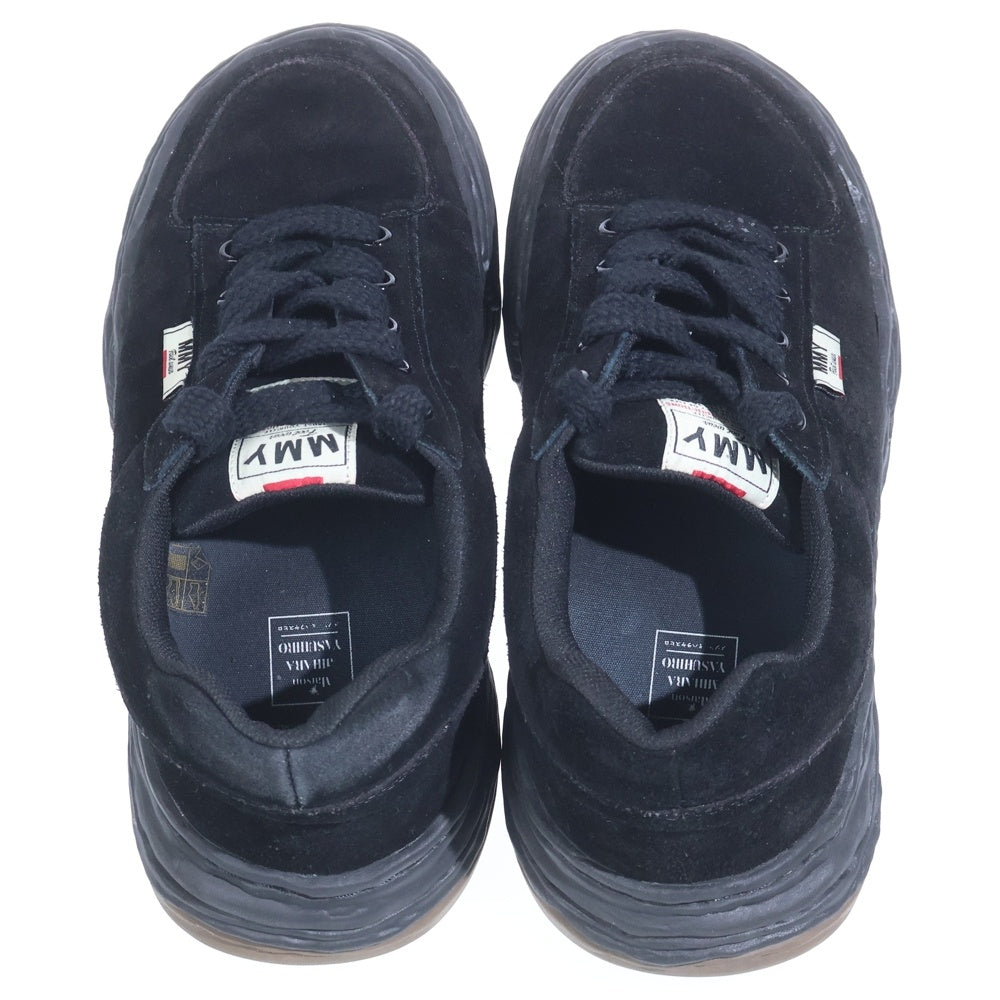 MAISON MIHARAYASUHIRO(メゾンミハラヤスヒロ) OLIVER OG Sole Suede Low-Top Sneaker スエード ローカットスニーカー ブラック A15FW702