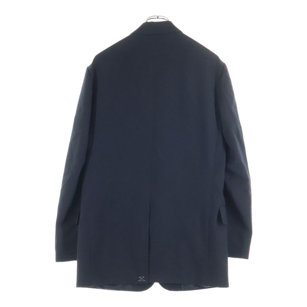 DRIES VAN NOTEN(ドリスヴァンノッテン) Herringbone Tailored Jacket ヘリンボーンテーラードジャケット 2Bシングルベントテーラードジャケット 020404-2246 ブラック