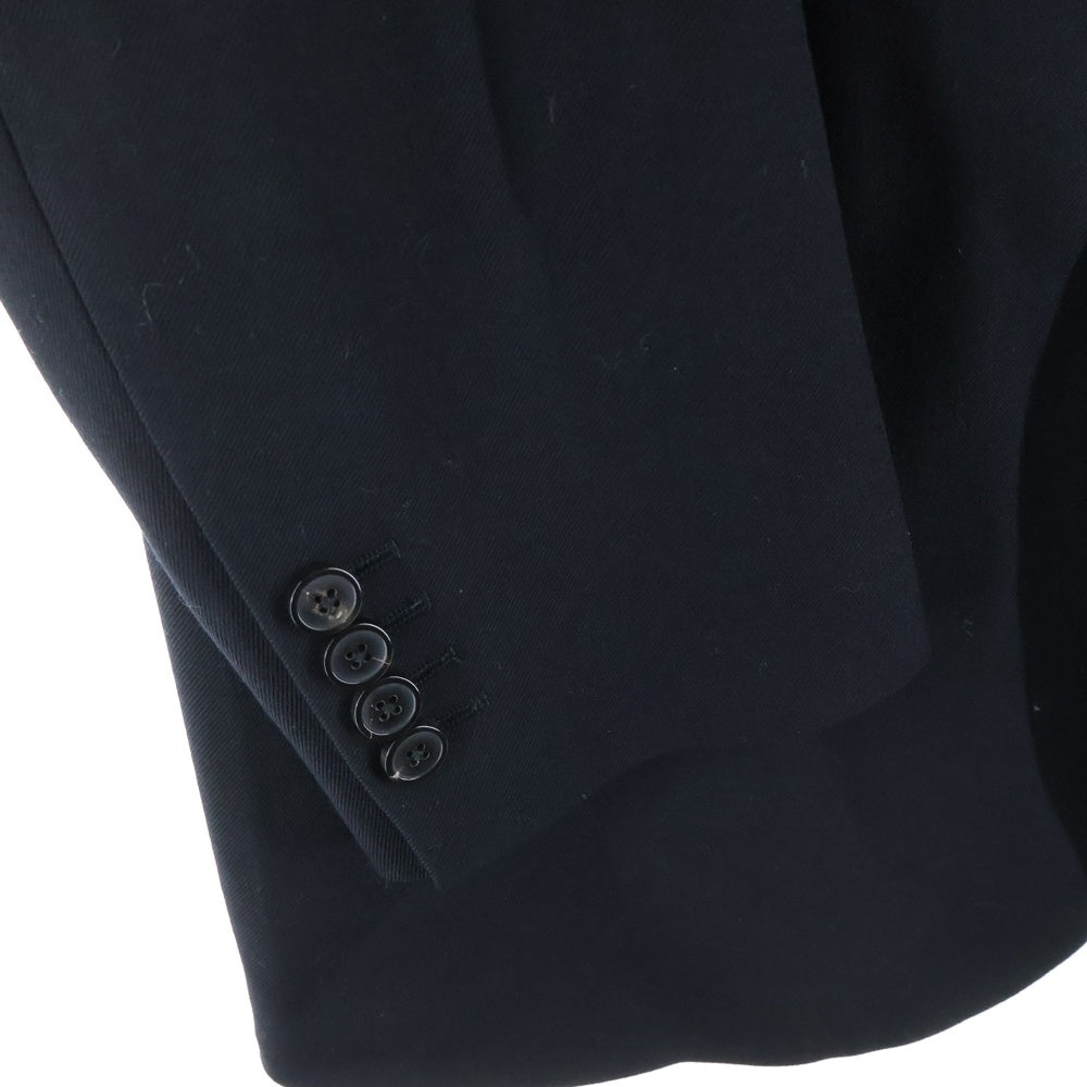DRIES VAN NOTEN(ドリスヴァンノッテン) Herringbone Tailored Jacket ヘリンボーンテーラードジャケット 2Bシングルベントテーラードジャケット 020404-2246 ブラック