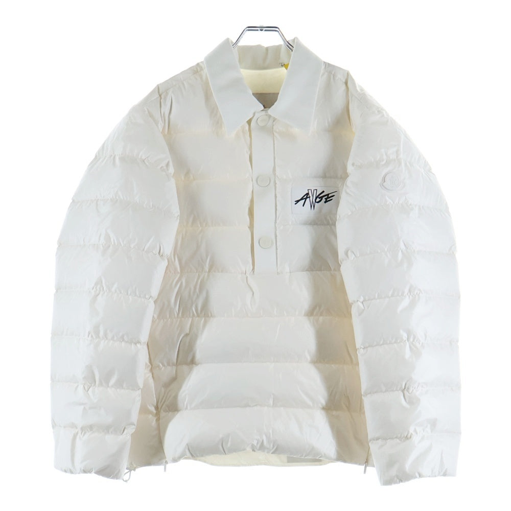 MONCLER GENIUS(モンクレール ジーニアス) 25AW ×ASAP ROCKY Vardar エイサップ ロッキー ヴァルダール フロントスナップボタン ダウンジャケット ホワイト K24041G00002