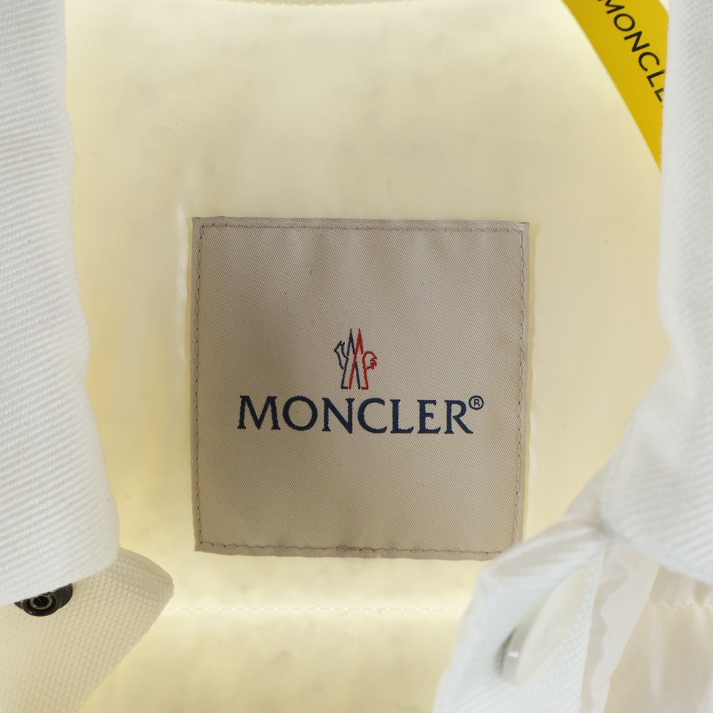 MONCLER GENIUS(モンクレール ジーニアス) 25AW ×ASAP ROCKY Vardar エイサップ ロッキー ヴァルダール フロントスナップボタン ダウンジャケット ホワイト K24041G00002
