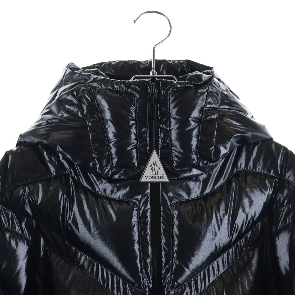 MONCLER(モンクレール) 25AW ×ASAP Rocky Bahianinha K24041A00014 フード付き ショートダウンジャケット アウター ブラック