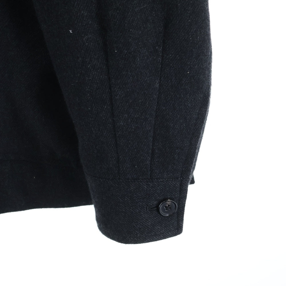 KAPTAIN SUNSHINE(キャプテンサンシャイン) Baby Cashmere Shirt Jacket KS25FJK09 ベビーカシミヤ シャツジャケット アウター ブラック