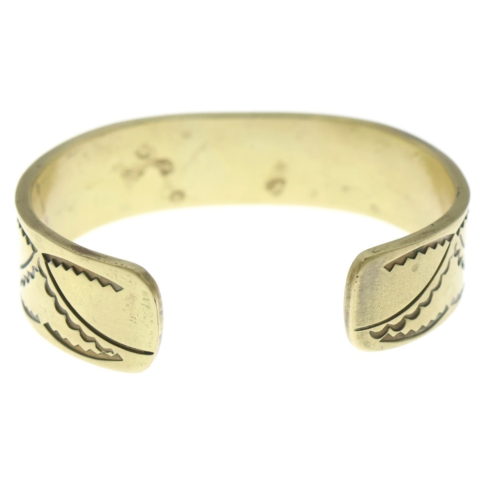 INDIAN JEWELRY(インディアンジュエリー) NAVAJO ナバホ 3連ターコイズバングル ブレスレット ゴールド