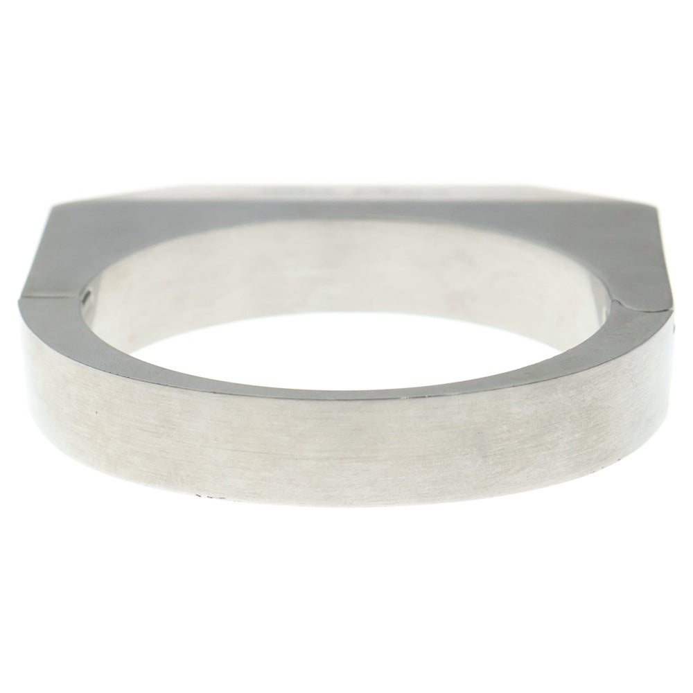 Rick Owens(リックオウエンス) クリスタルブレスレット バングル シルバー/クリア