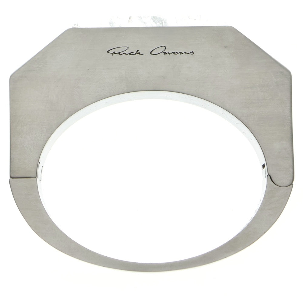 Rick Owens(リックオウエンス) クリスタルブレスレット バングル シルバー/クリア