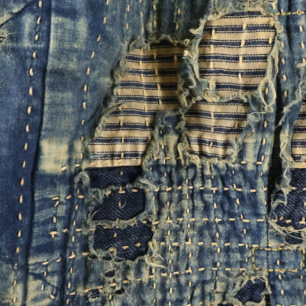 KAPITAL(キャピタル) BORO SPRING 1ST JACKET ボロスプリングファーストデニムジャケット インディゴ EK-1549LJ