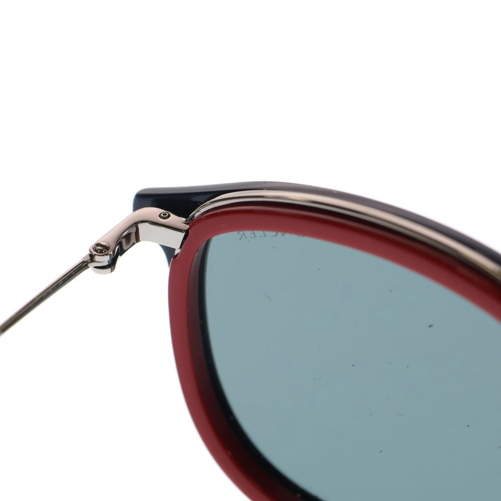 MONCLER(モンクレール) ML0126 ウェリントンサングラス アイウェア メガネ ブルー/レッド