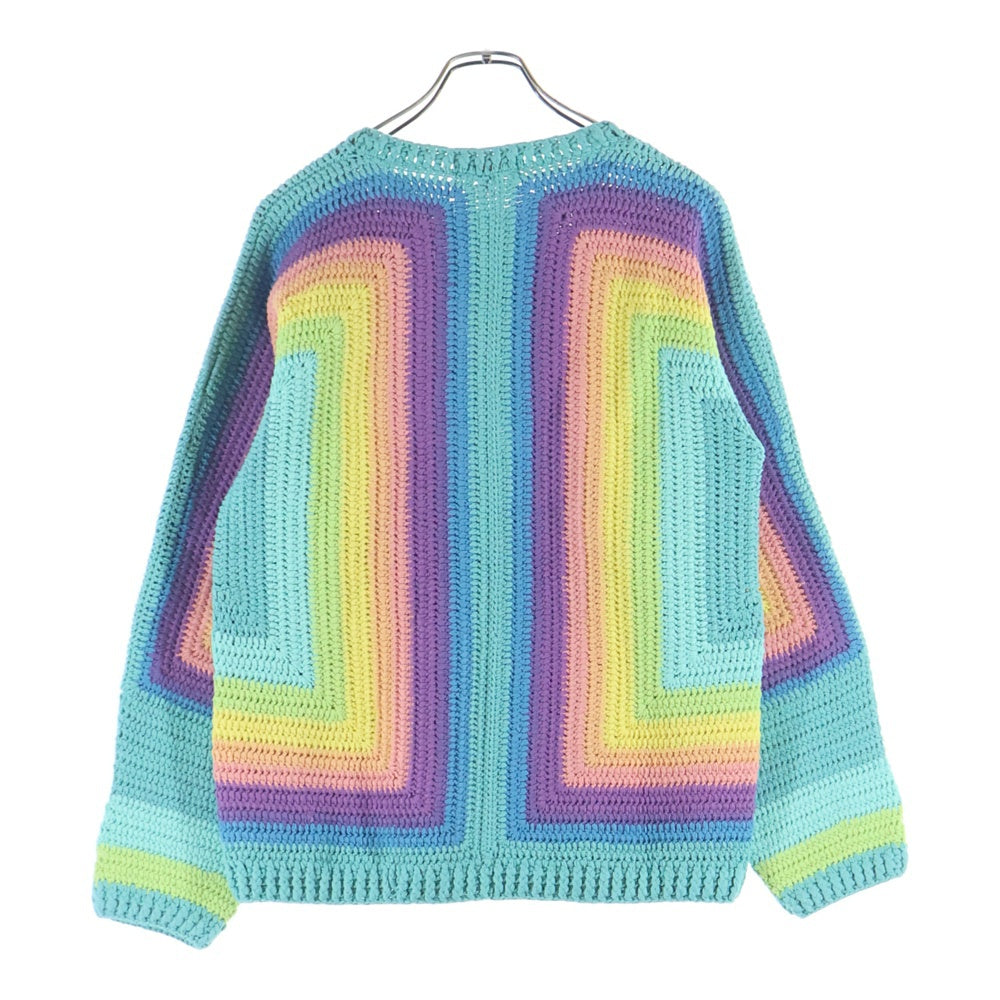 SUPREME(シュプリーム) 22SS Hand Crocheted Sweater ニット クルーネックセーター マルチ