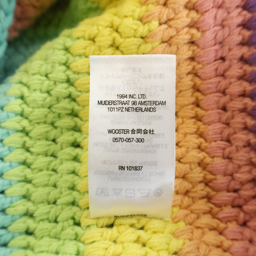 SUPREME(シュプリーム) 22SS Hand Crocheted Sweater ニット クルーネックセーター マルチ
