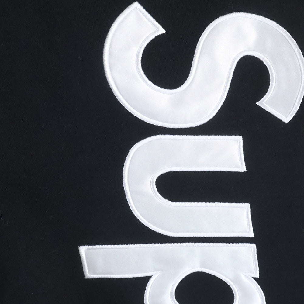 SUPREME(シュプリーム) 24AW Satin Applique Sweatpants サテンロゴスウェットパンツ ブラック