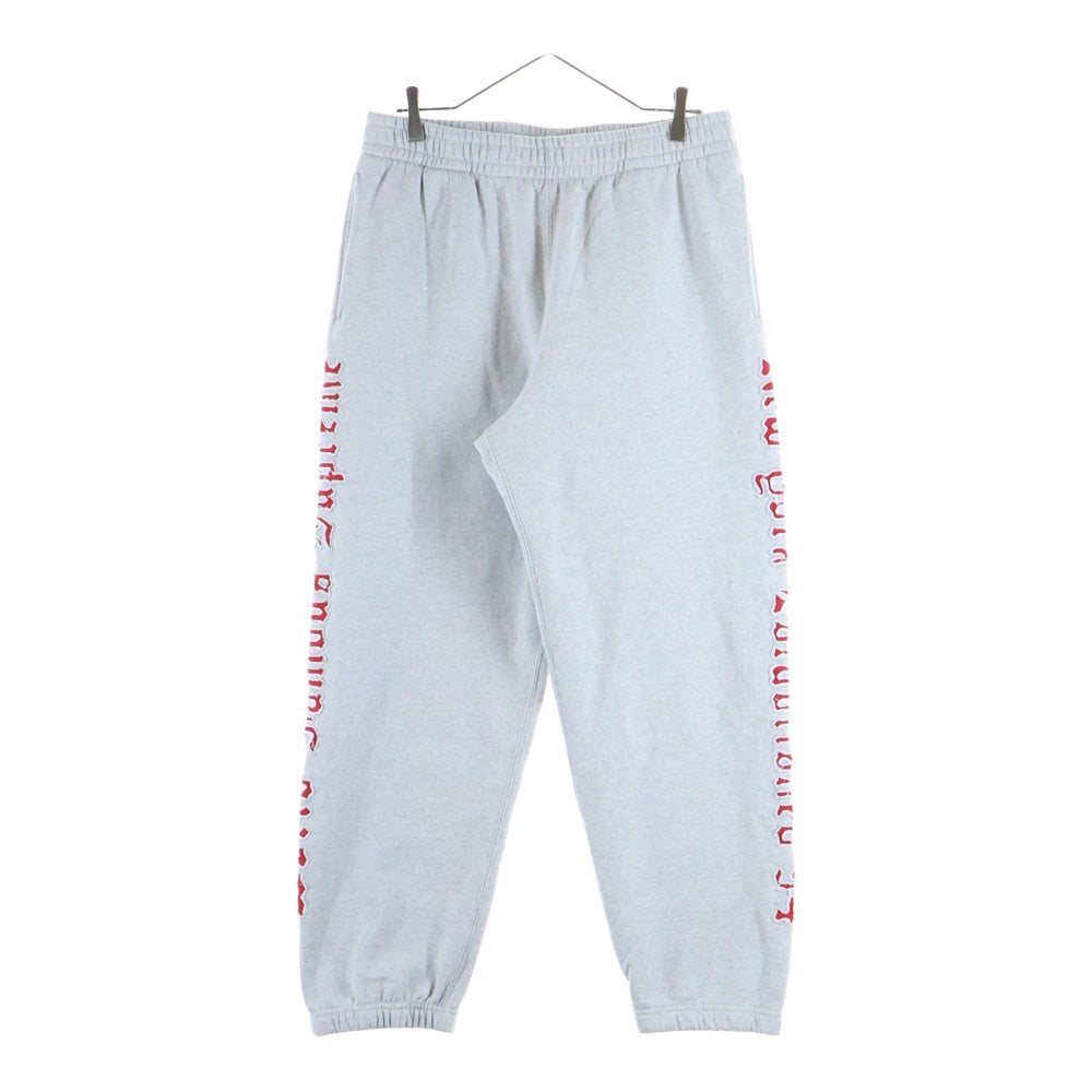 SUPREME(シュプリーム) 25SS Contrast Cutout Sweatpant カットアウト スウェットパンツ グレー