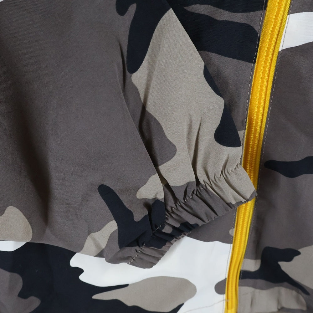 SUPREME(シュプリーム) 25SS Contrast Zip Track Jacket ジップアップ カモ柄 トラックジャケット グレー