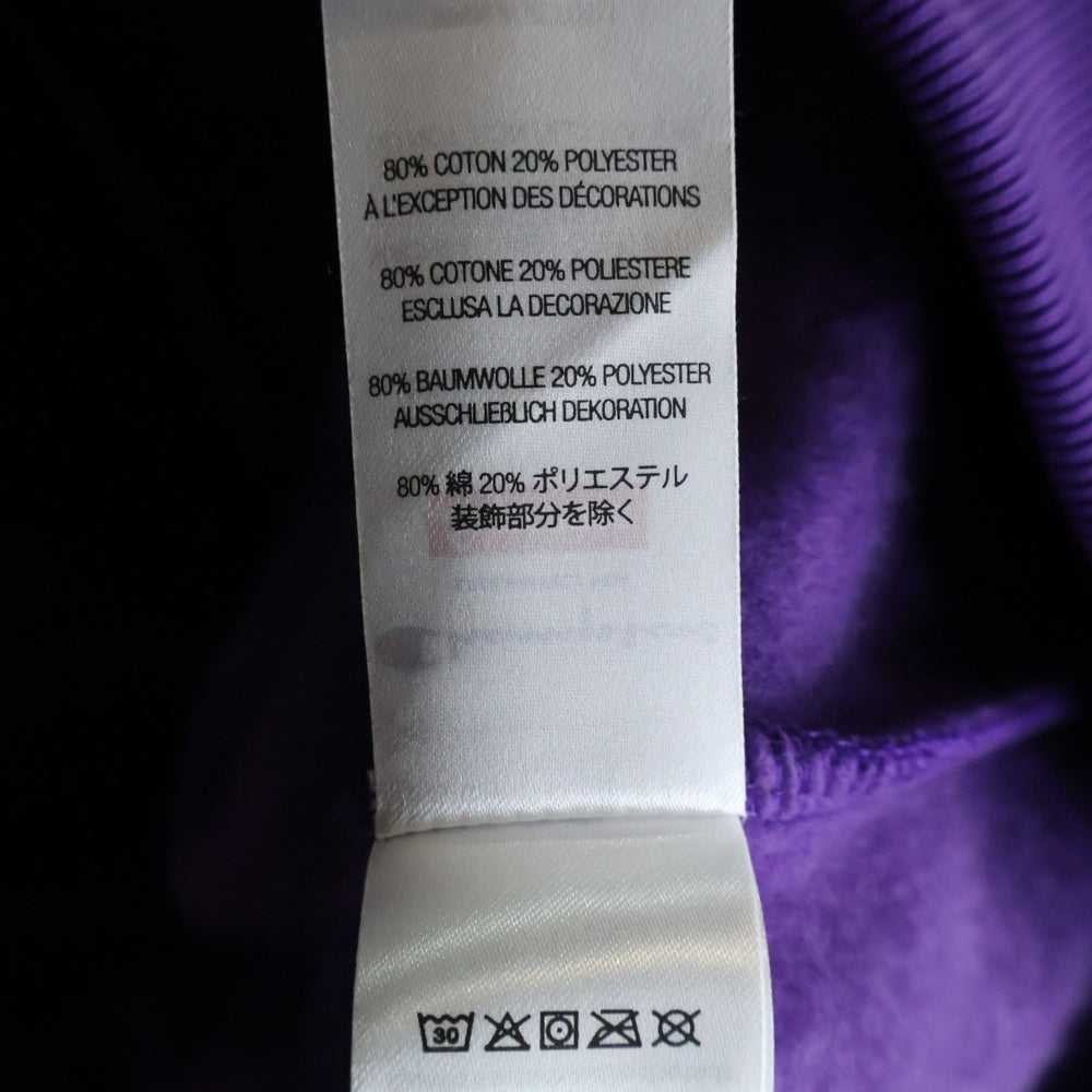 SUPREME(シュプリーム) 24SS ×Champion Zip Up Hooded Sweatshirt チャンピオン ジップアップ スウェットパーカー パープル