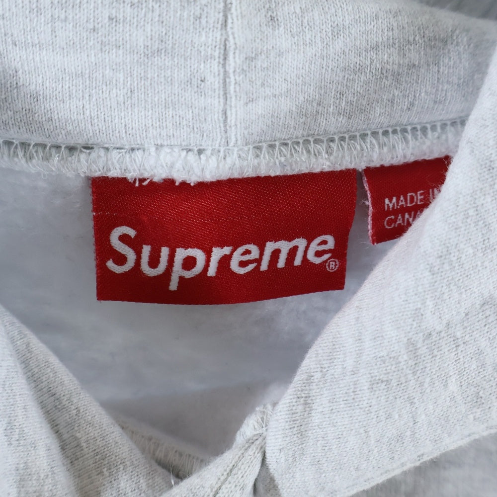 SUPREME(シュプリーム) Worldwide Hooded Sweatshirt プルオーバースウェットパーカー グレー