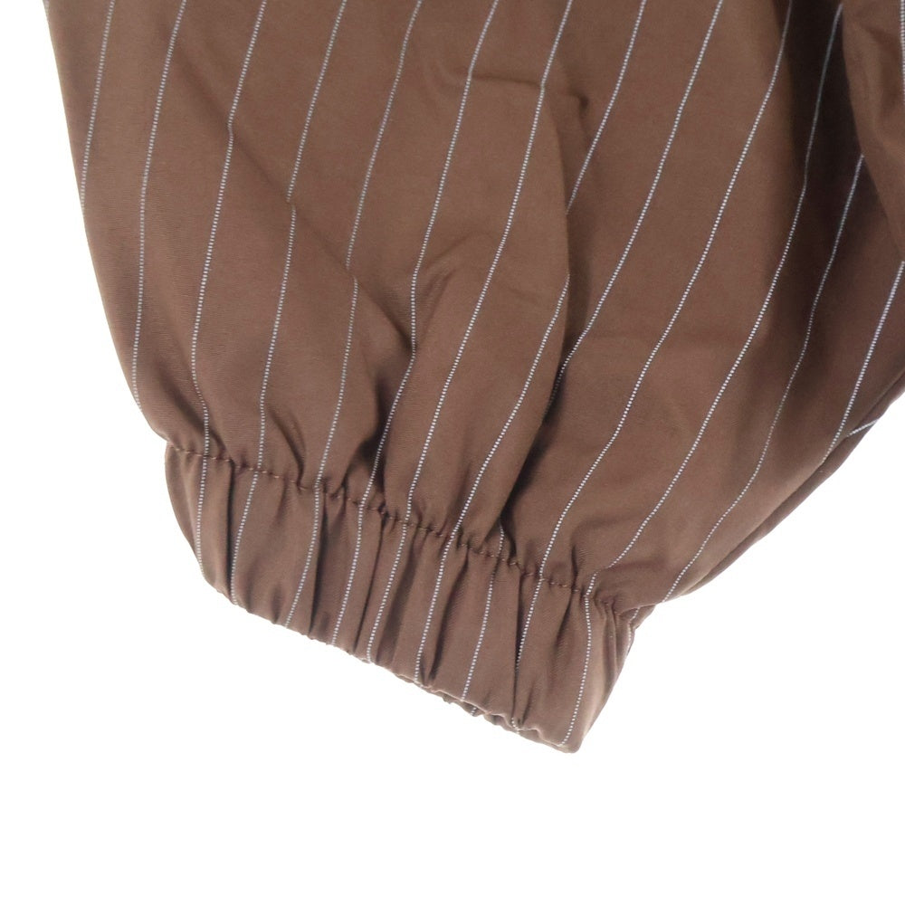 SUPREME(シュプリーム) 24AW Reflective Pinstripe Track Jacket リフレクティブ ピンストライプ トラックトラックジャケット ブラウン